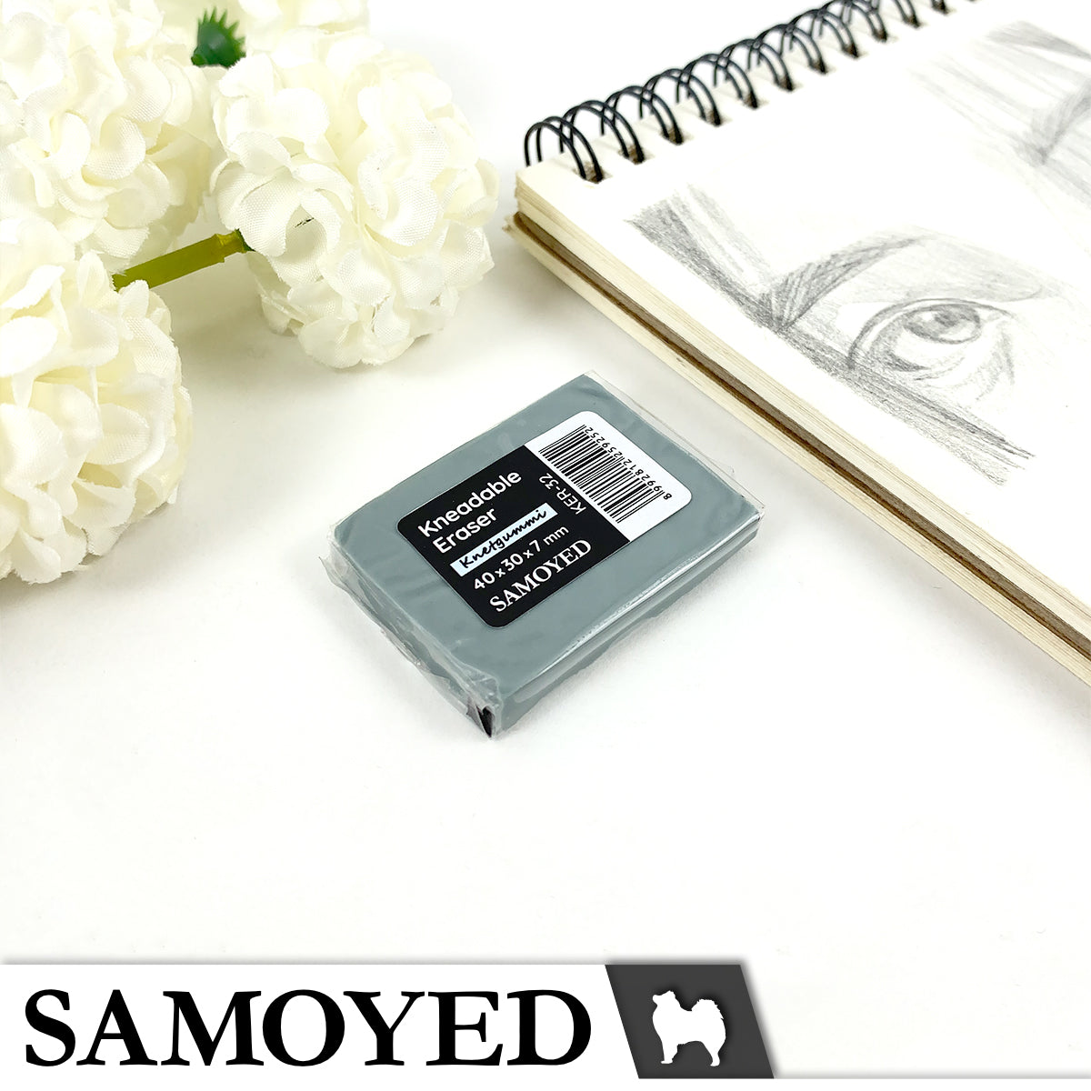 Kneadable Eraser Samoyed KER-32
