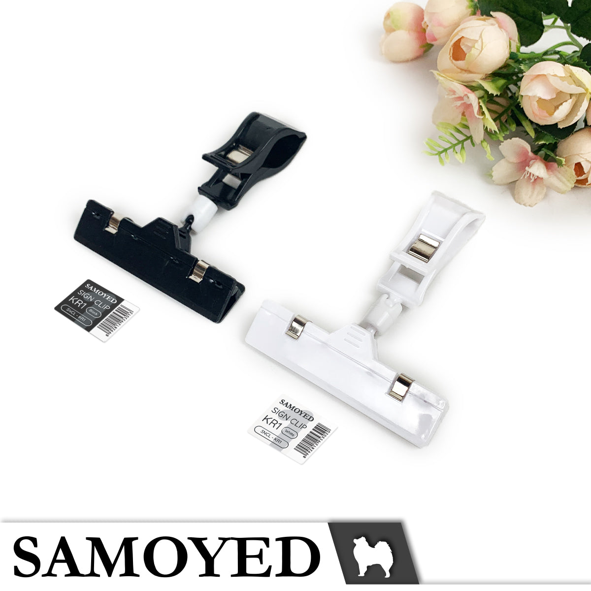 Sign Clip Samoyed SNCL-KR1
