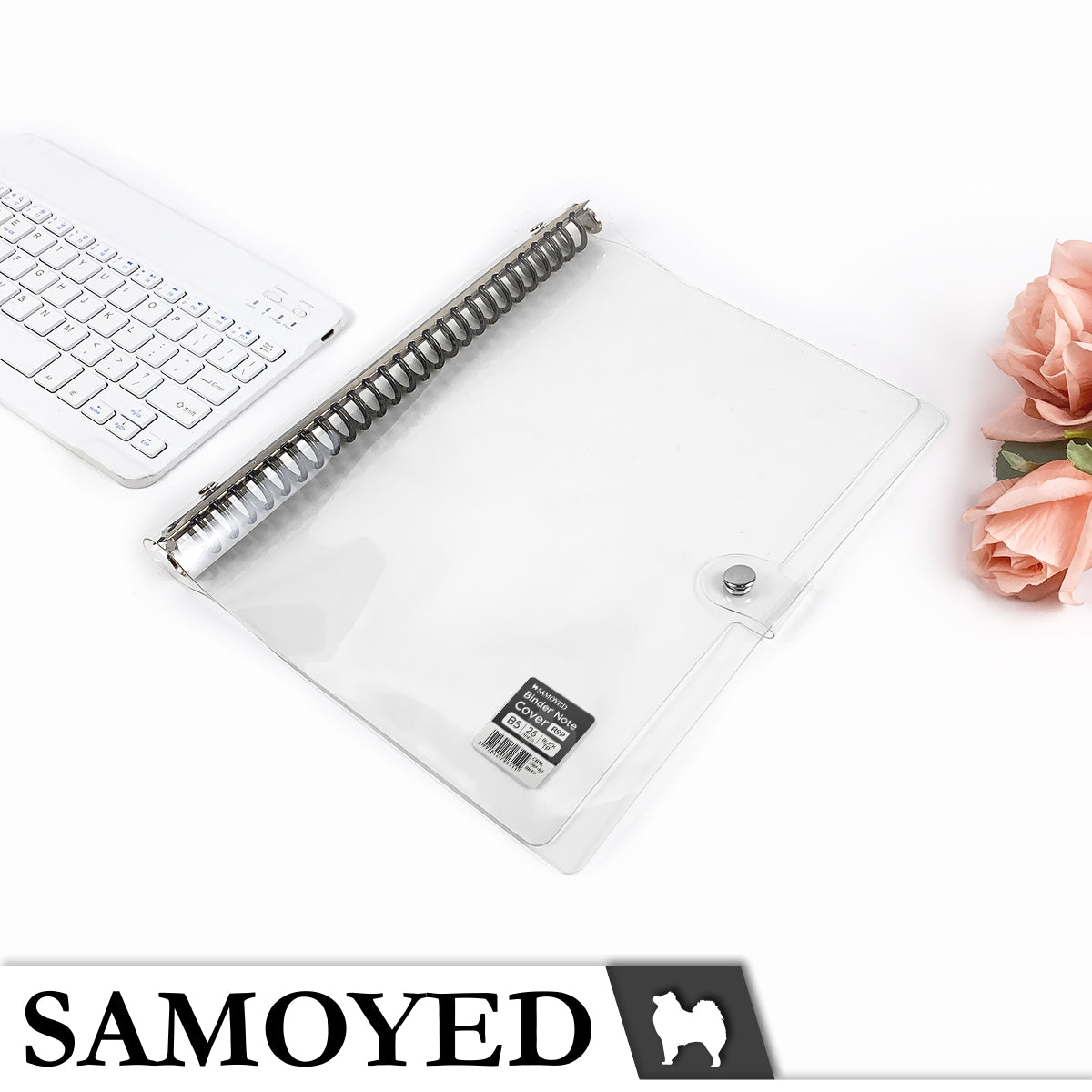 Binder Note Cover B5 Samoyed CBNL-R9P-B5