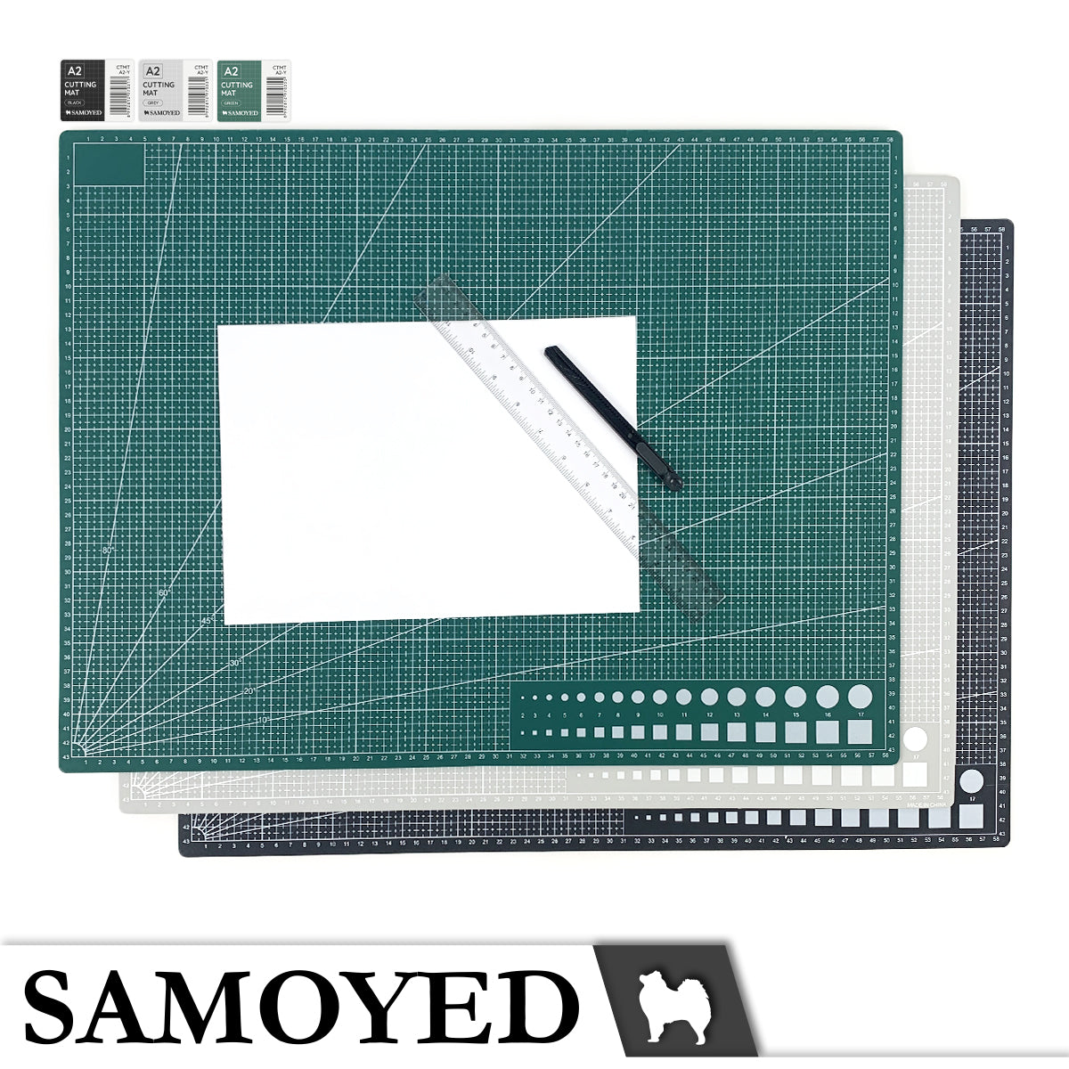Cutting Mat Samoyed CTMT-Y A2