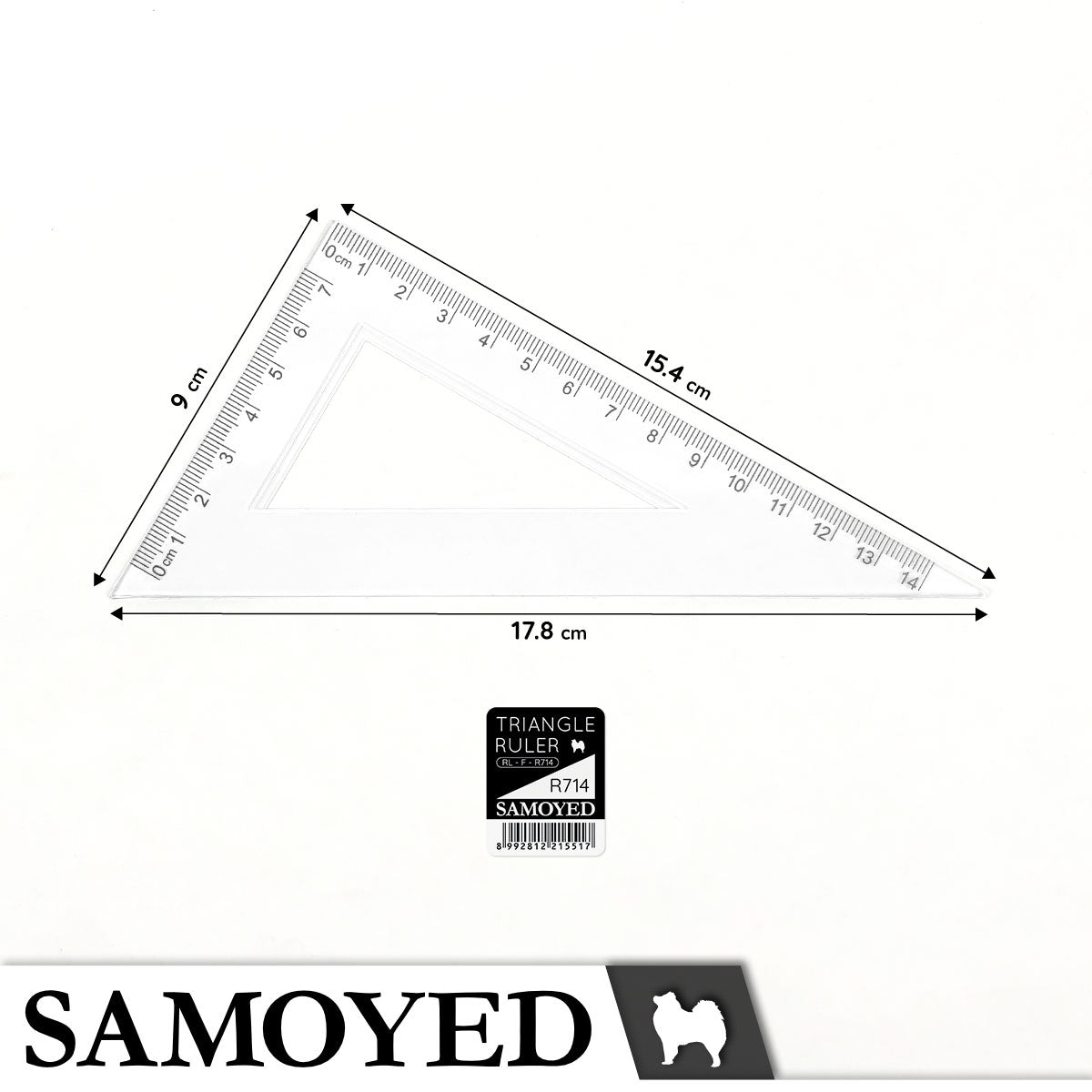 Triangle Ruler Samoyed RL-F
