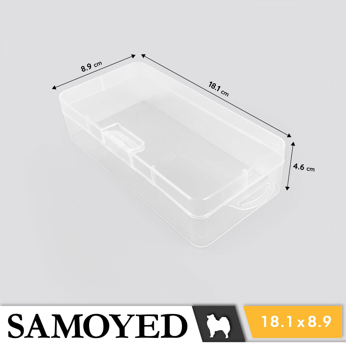 Plastic Box Samoyed HF 181 x 89 x 46 mm