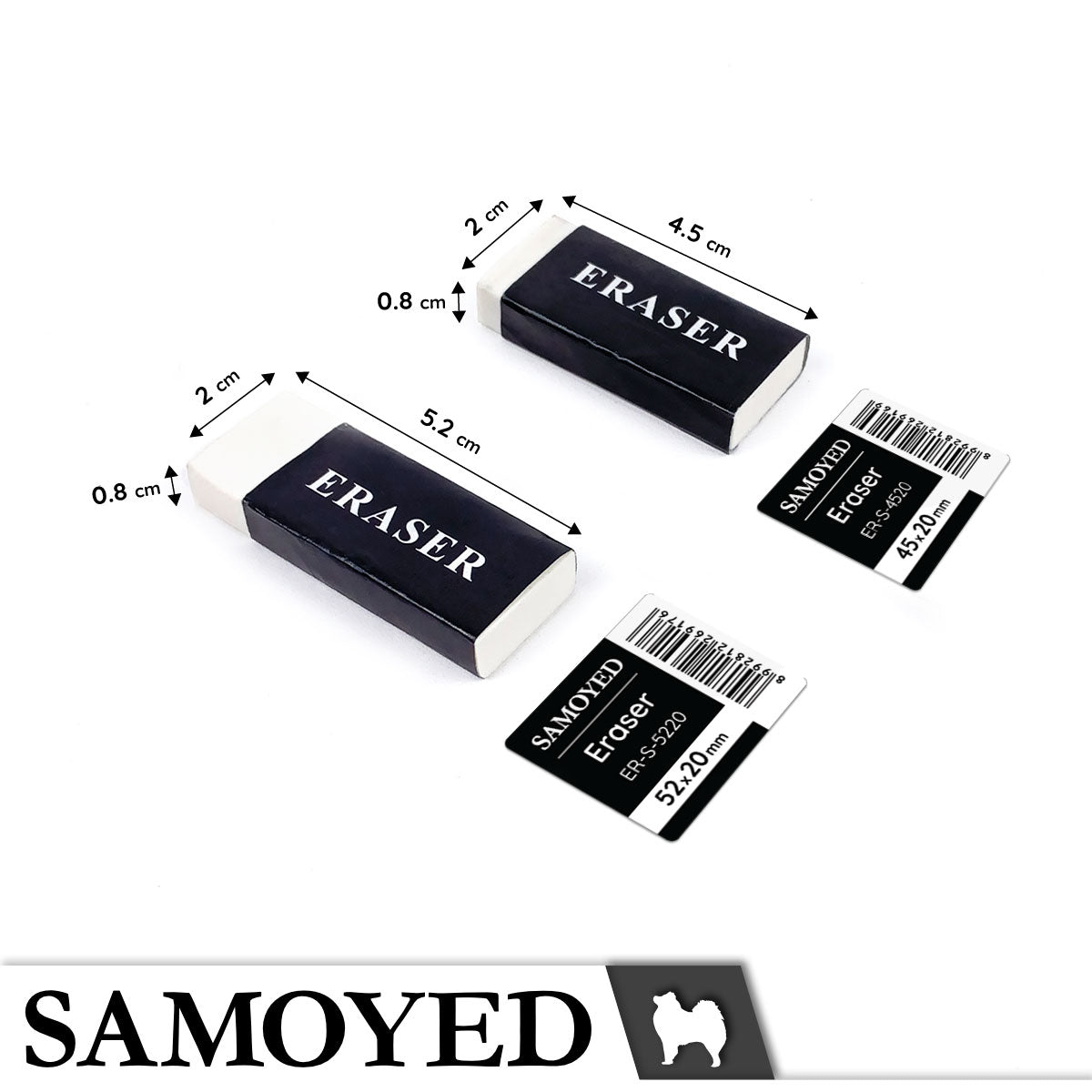 Eraser Samoyed ER-S