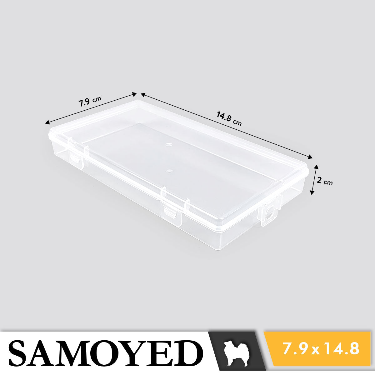Plastic Box Samoyed HJ 79 x 148 x 20 mm