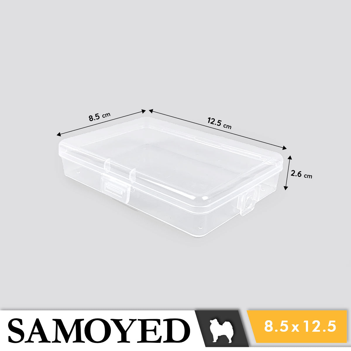Plastic Box Samoyed HJ 85 x 125 x 26 mm