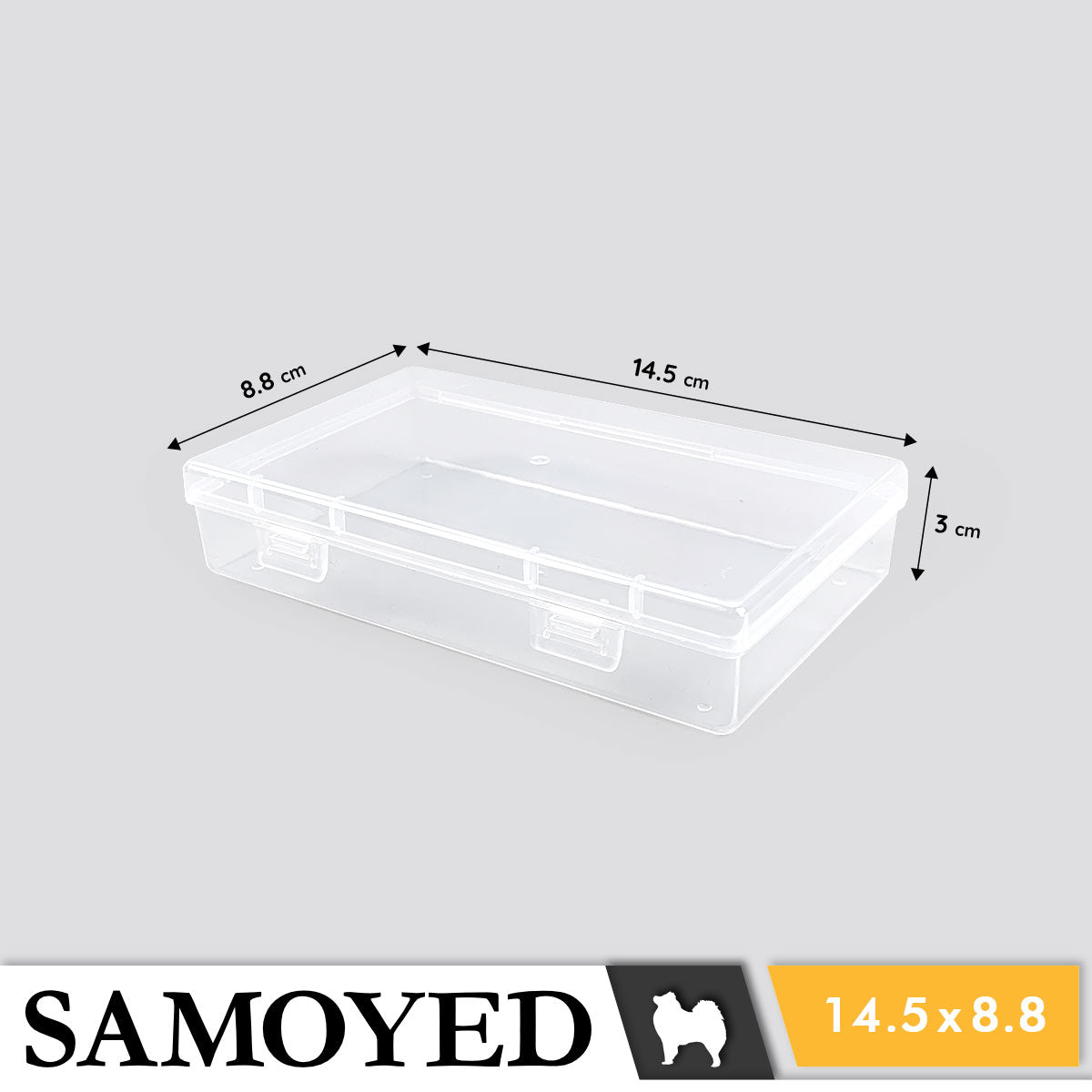 Plastic Box Samoyed SV 145 x 88 x 30 mm
