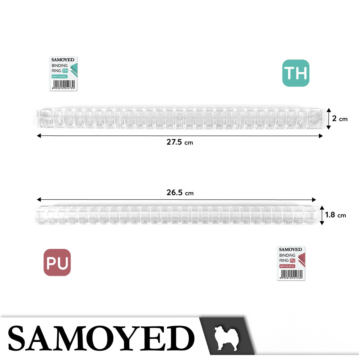 Binding Ring B5 Samoyed BRLP-26