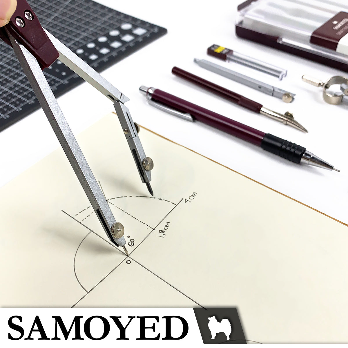 Drafting Compass Samoyed CPS-ZG
