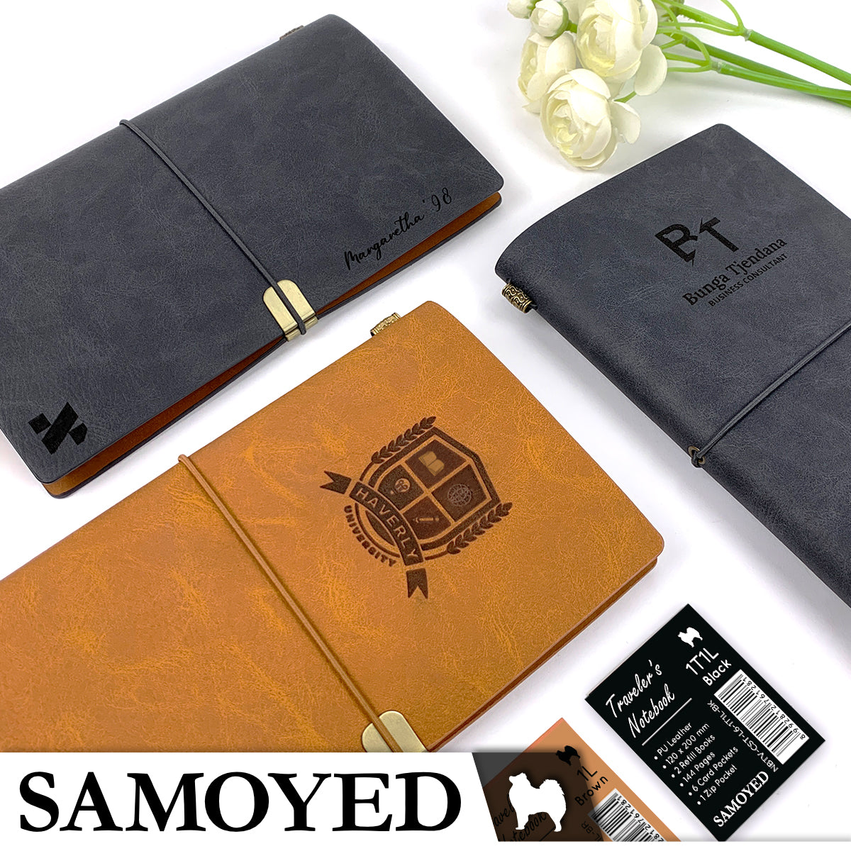 Traveler's Notebook Samoyed NBTV-CST-L6
