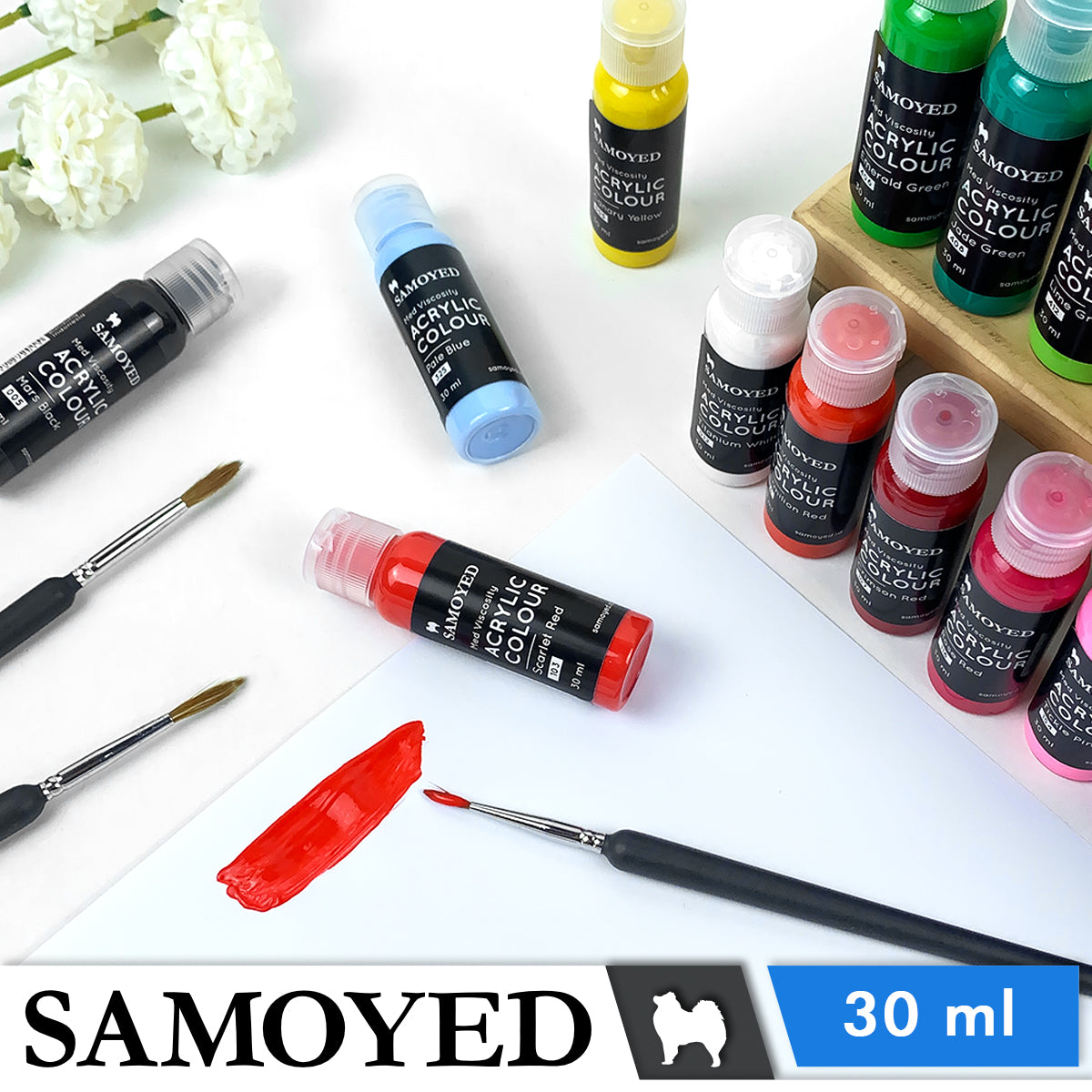 Acrylic Colour 30 ml Samoyed ACP-M