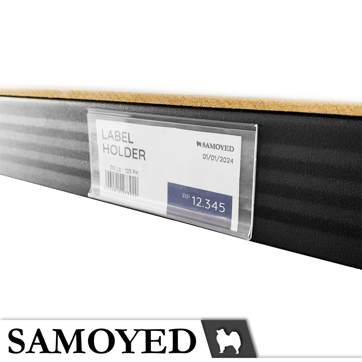 Label Holder Samoyed LBHL-BT