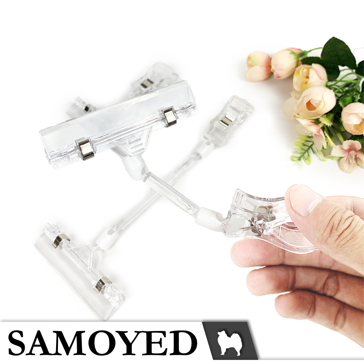 Sign Clip Samoyed SNCL-TN2