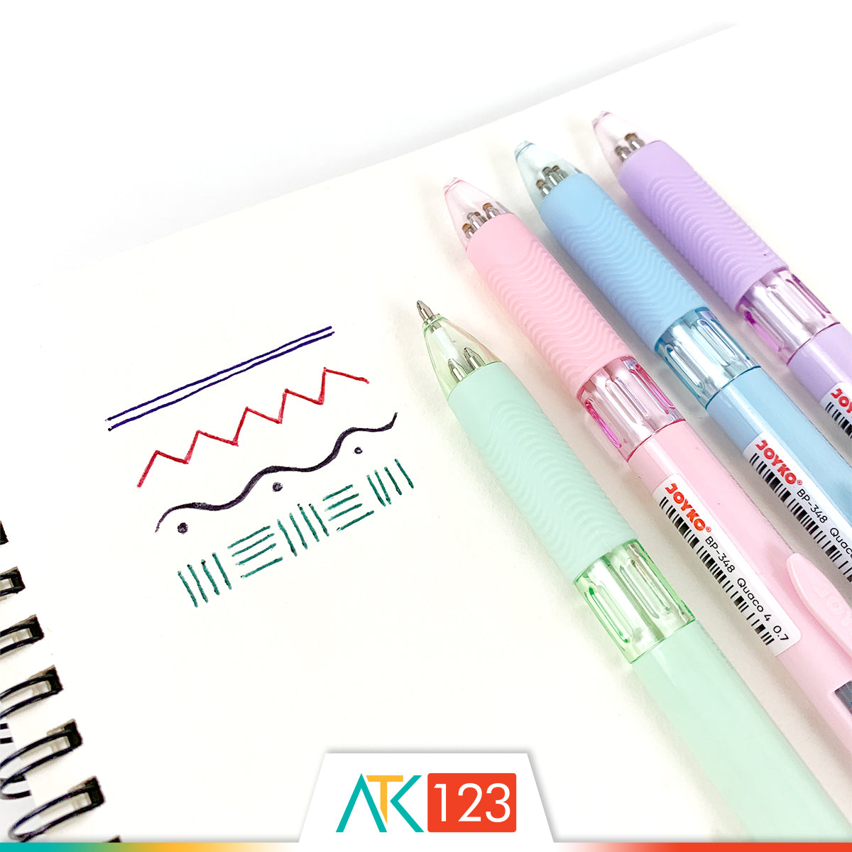 Ball Pen 4C Joyko Quaco 4 BP-348