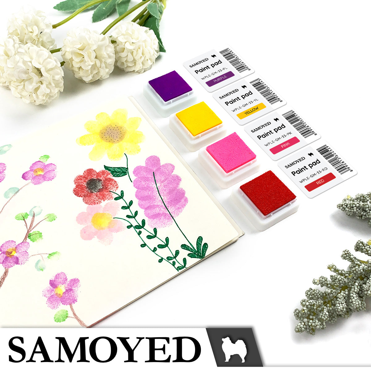 Paint Pad Samoyed WPLE-GM
