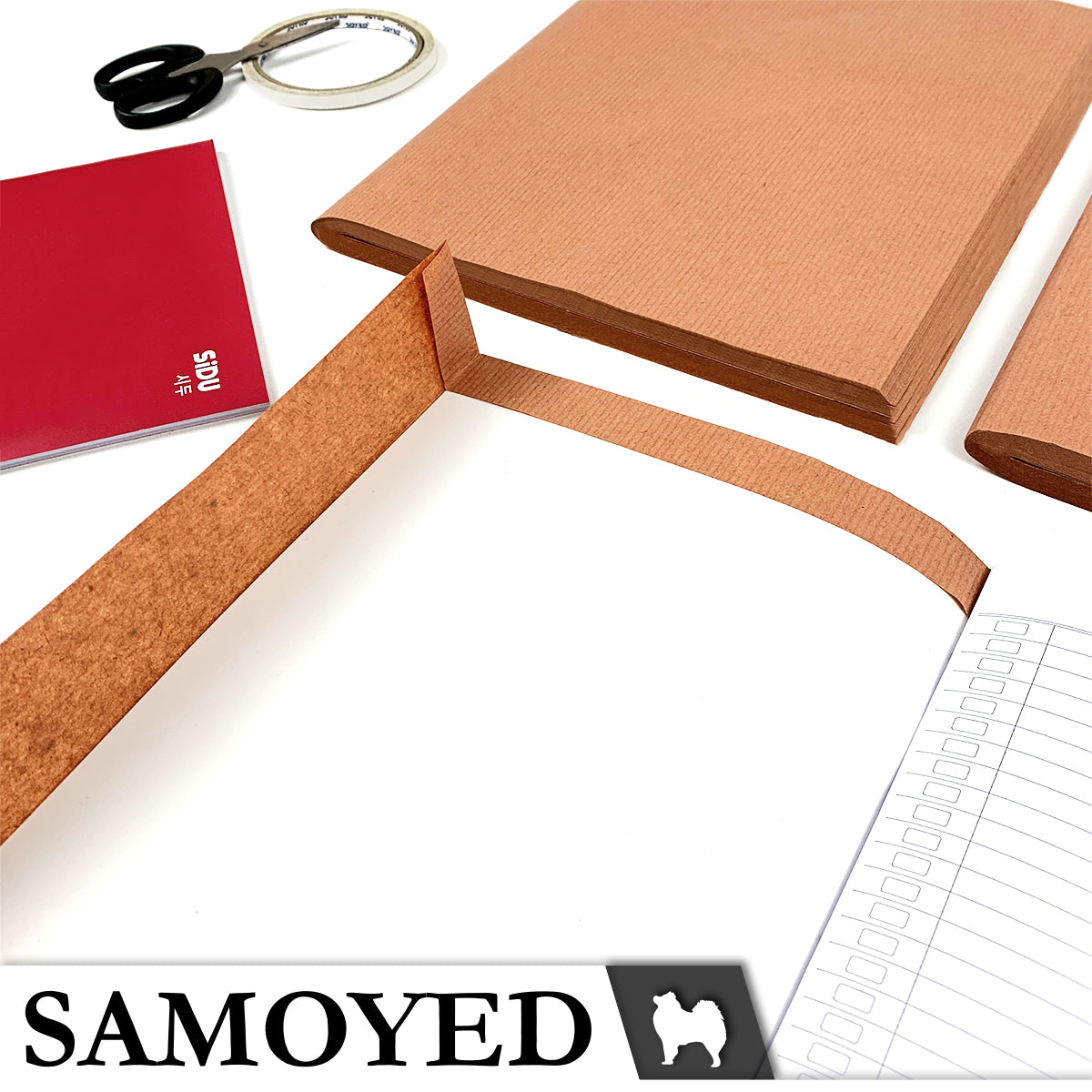 Book Covers Samoyed BKCV-BNP 100 Sheets