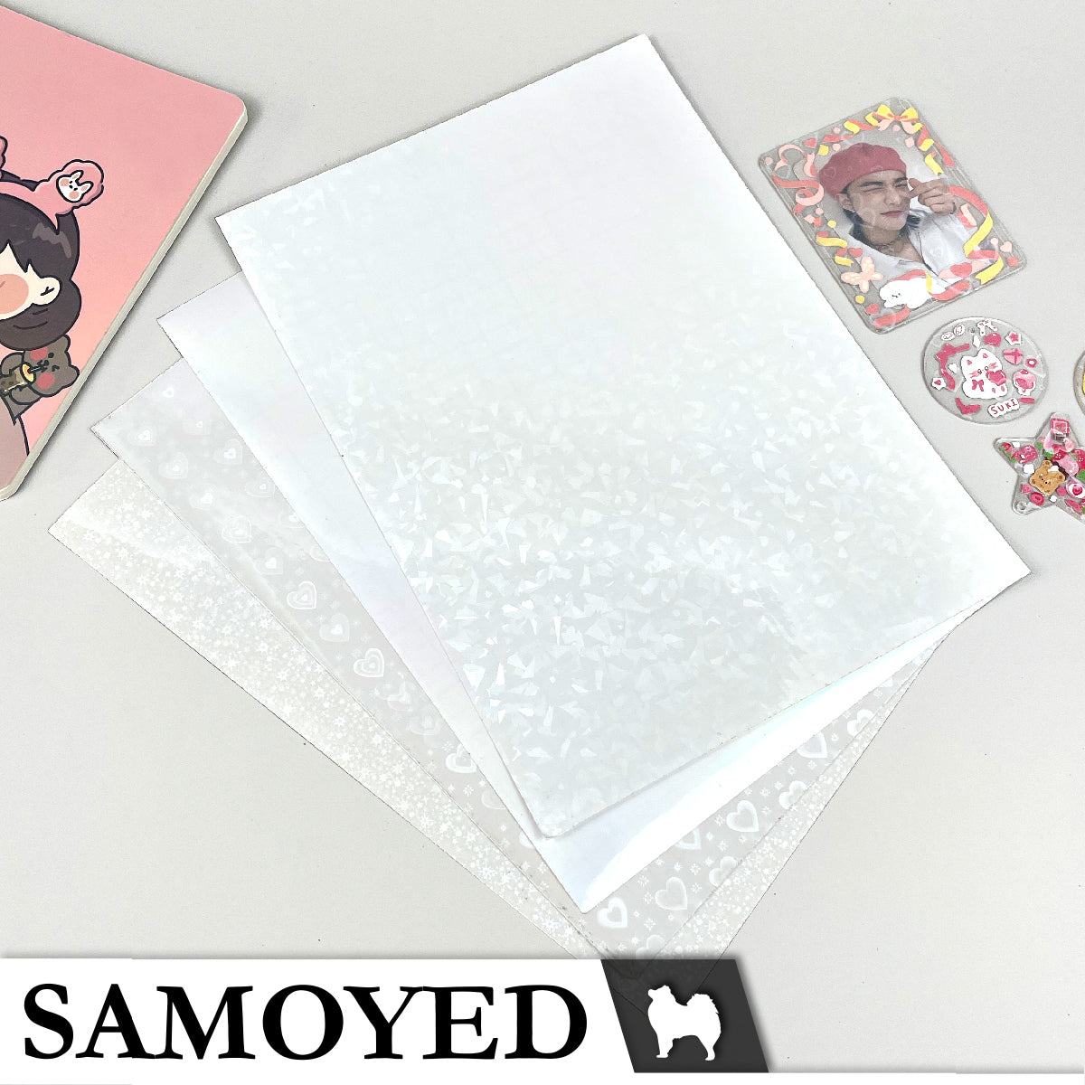 Self Adhesive Laminating Sheet A4 Samoyed SALS-LD