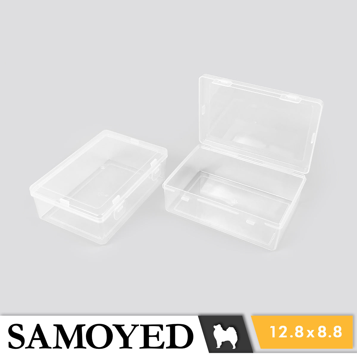 Plastic Box Samoyed SW 128 x 88 x 43 mm