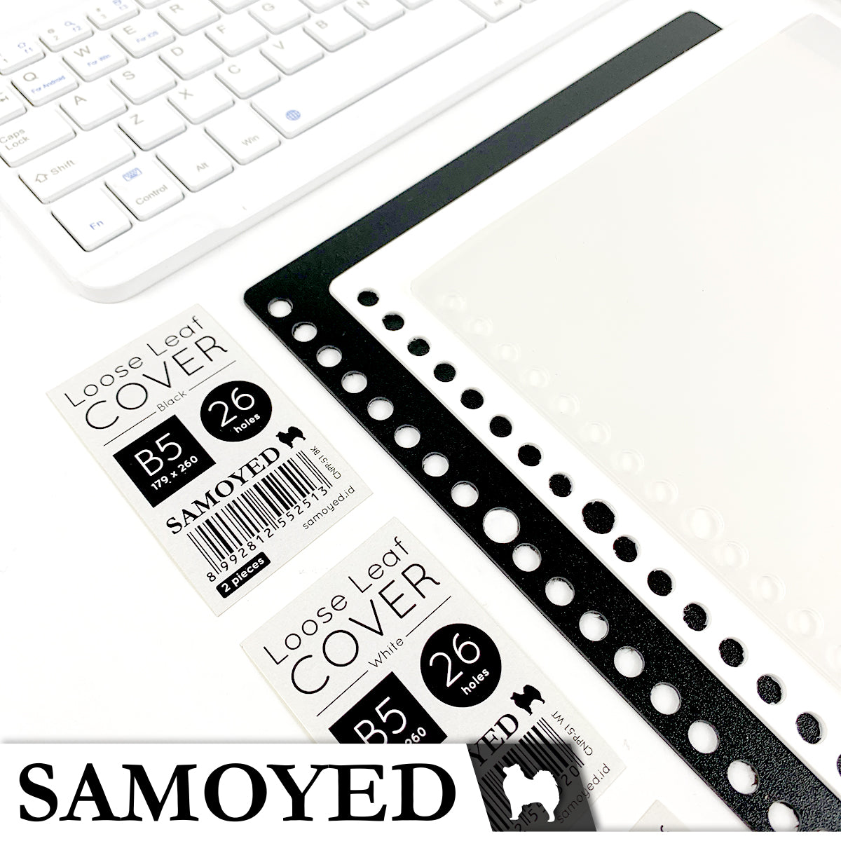 Loose Leaf Cover B5 Samoyed CNPP-51