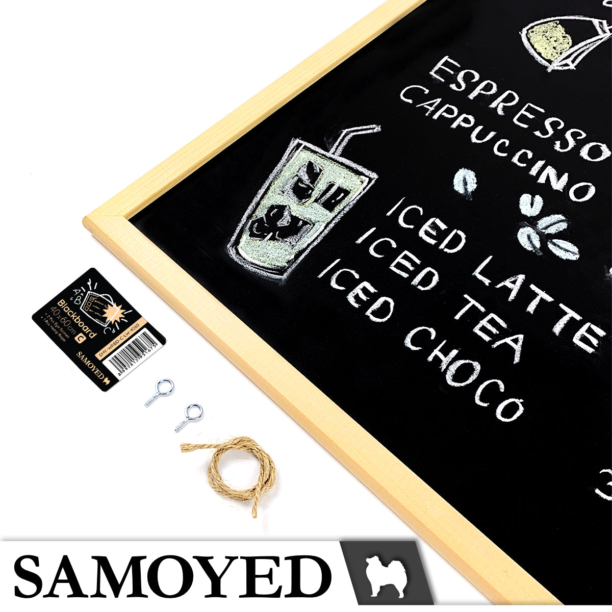 Blackboard Samoyed WRBD-C-LW-4060