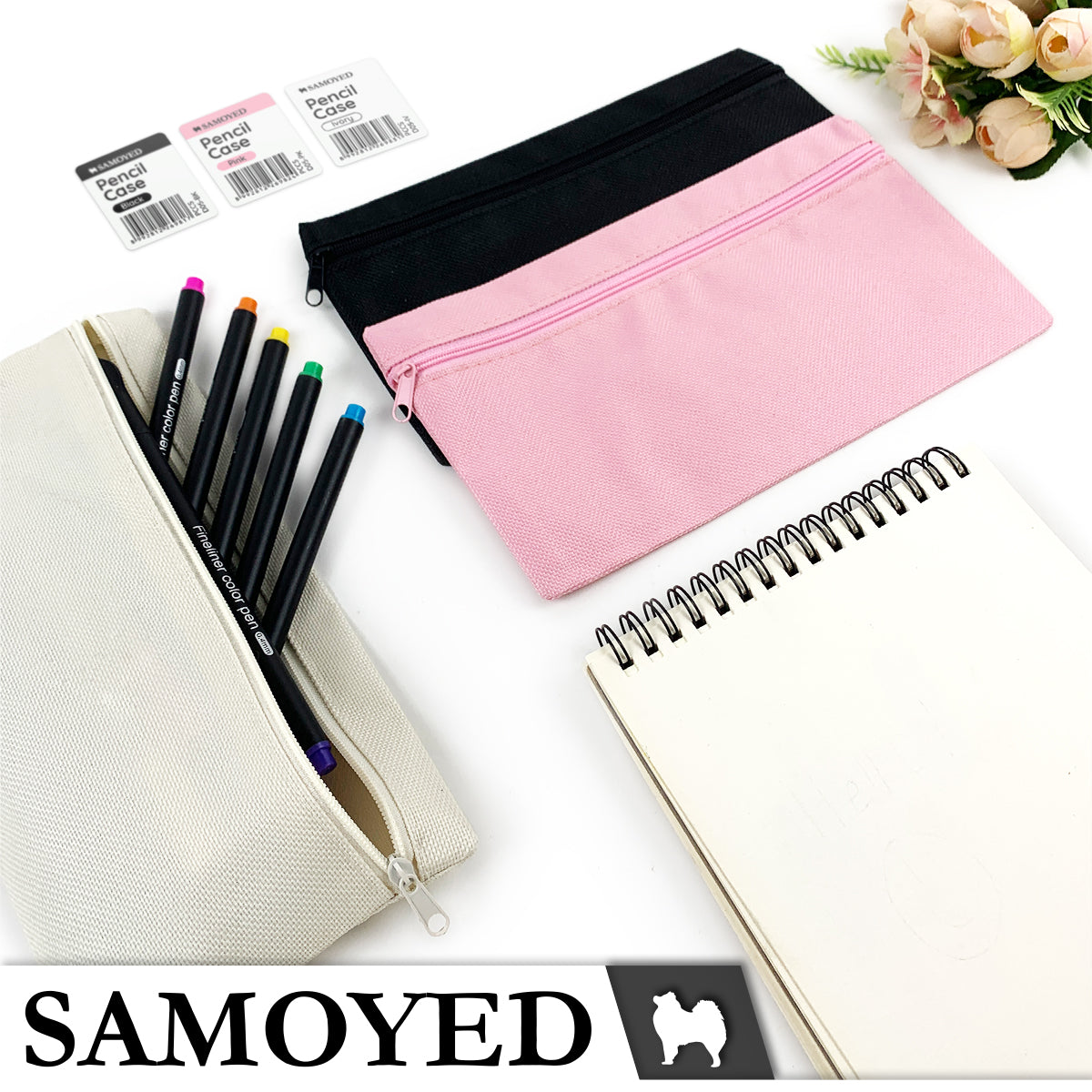Pencil Case Samoyed PCCS-D05