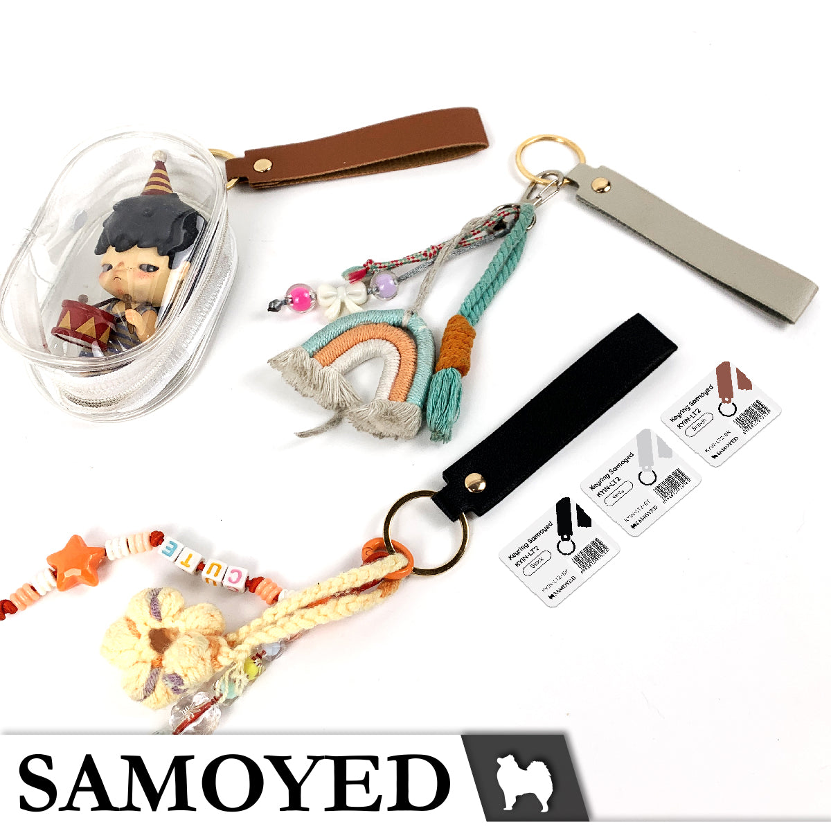 Keyring Samoyed KYIN-LT2
