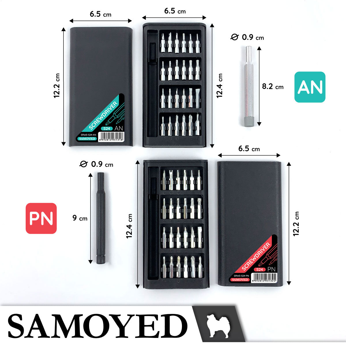 Screwdriver Set Samoyed SRWS-S24