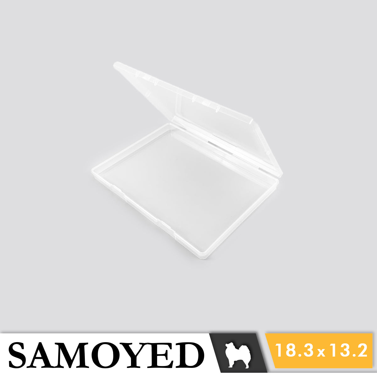 Plastic Box Samoyed SM 183 x 132 x 17 mm