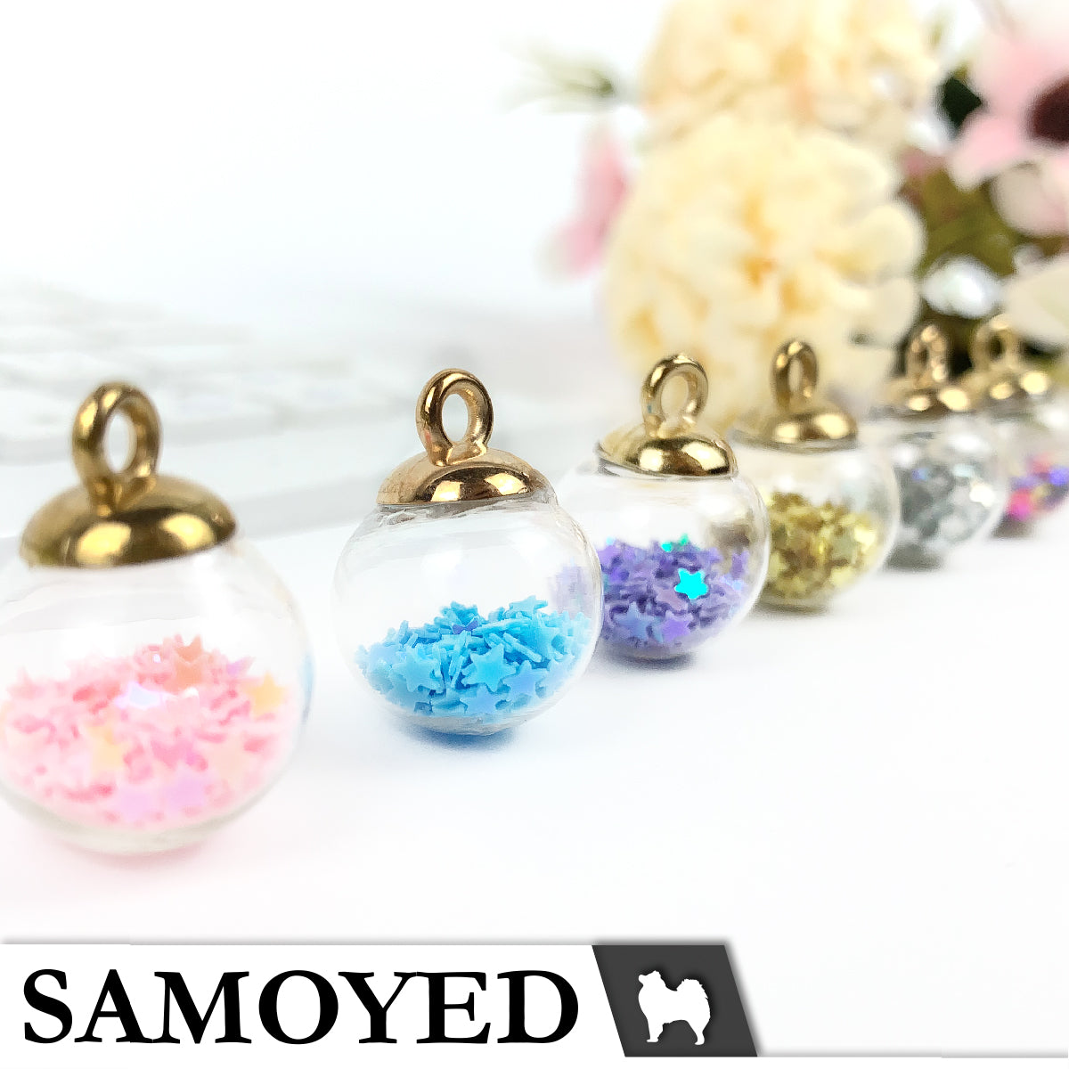 Accessory Charm Samoyed CHRM-PD-CRB1