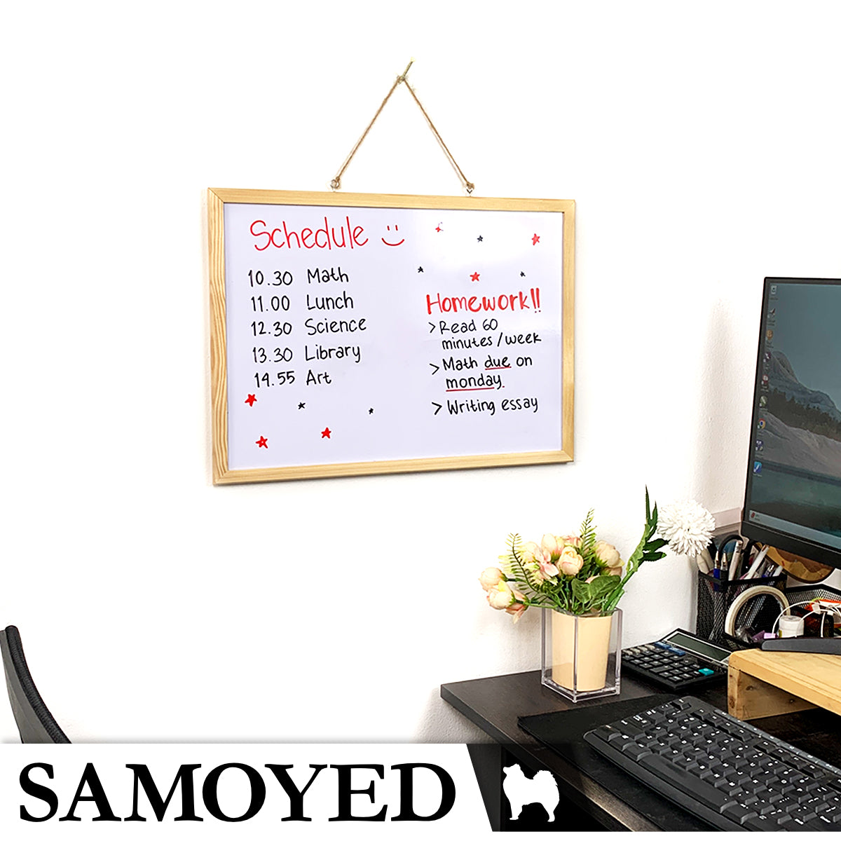 Whiteboard Samoyed WRBD-M-LW-3040
