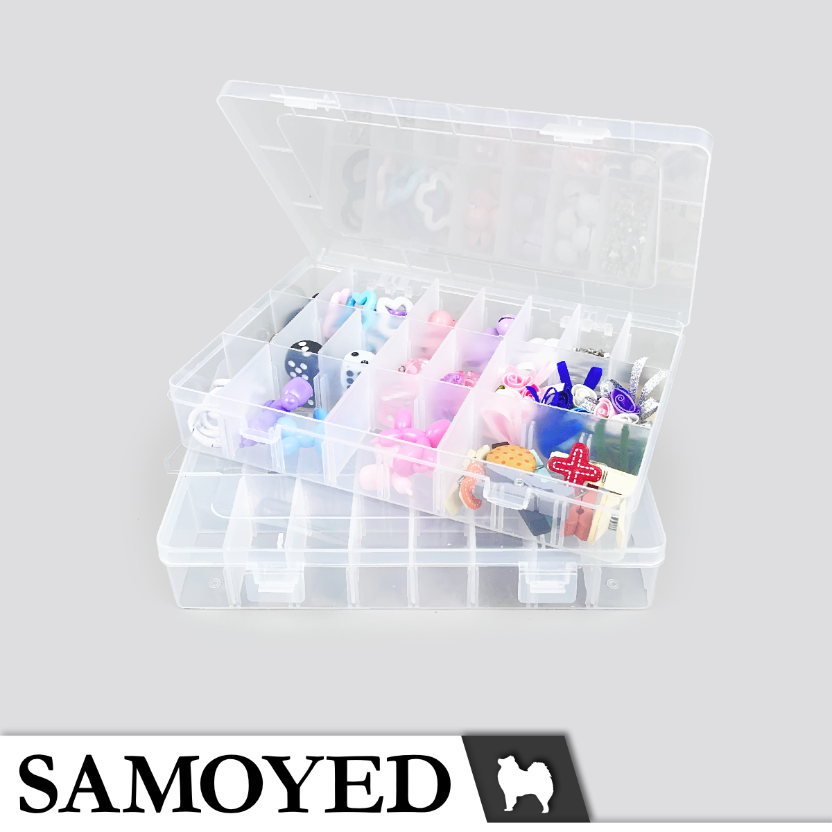 Plastic Box Samoyed G24-195M