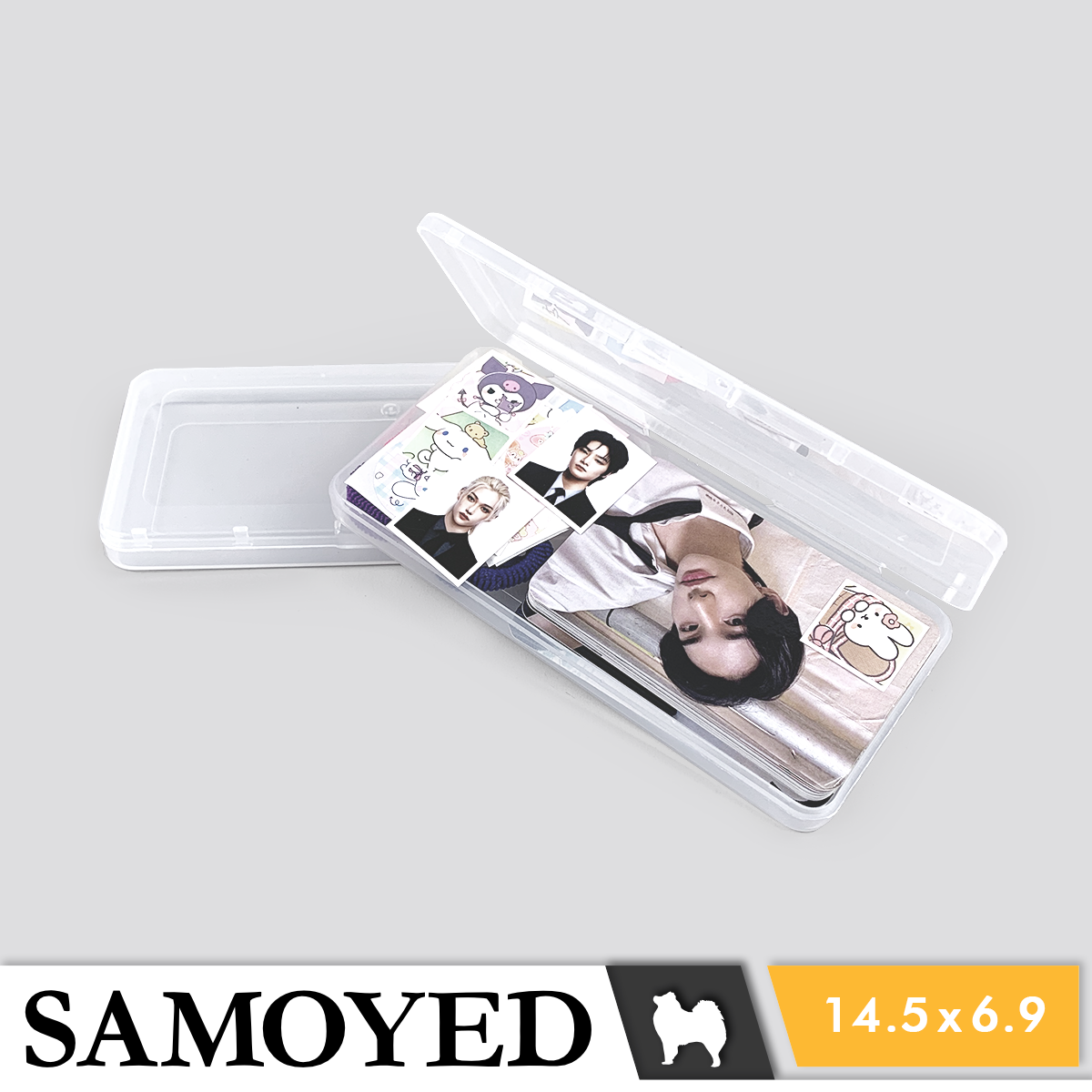Plastic Box Samoyed SJ 145 x 69 x 14 mm