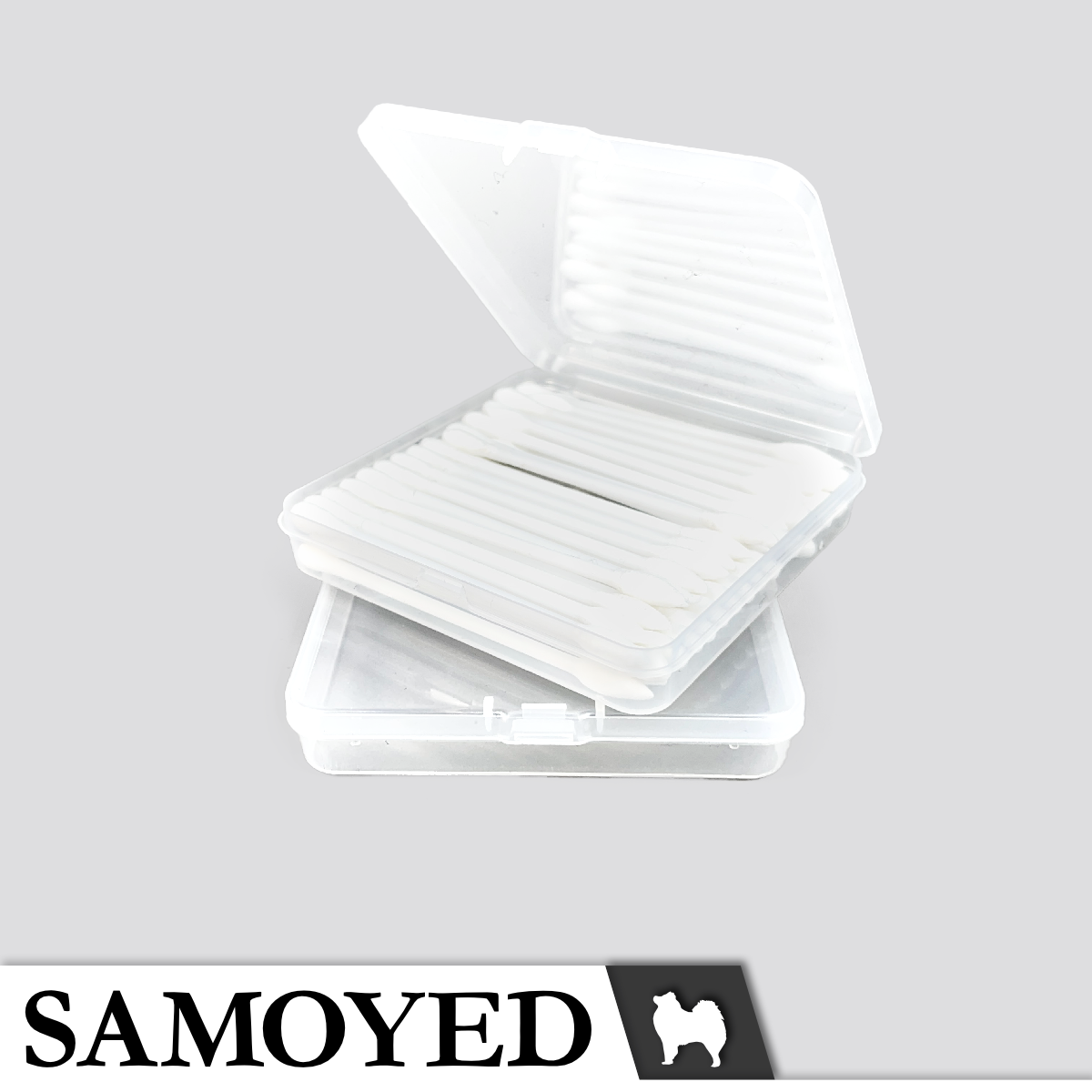 Plastic Box Samoyed SD 85 x 85 x 15 mm