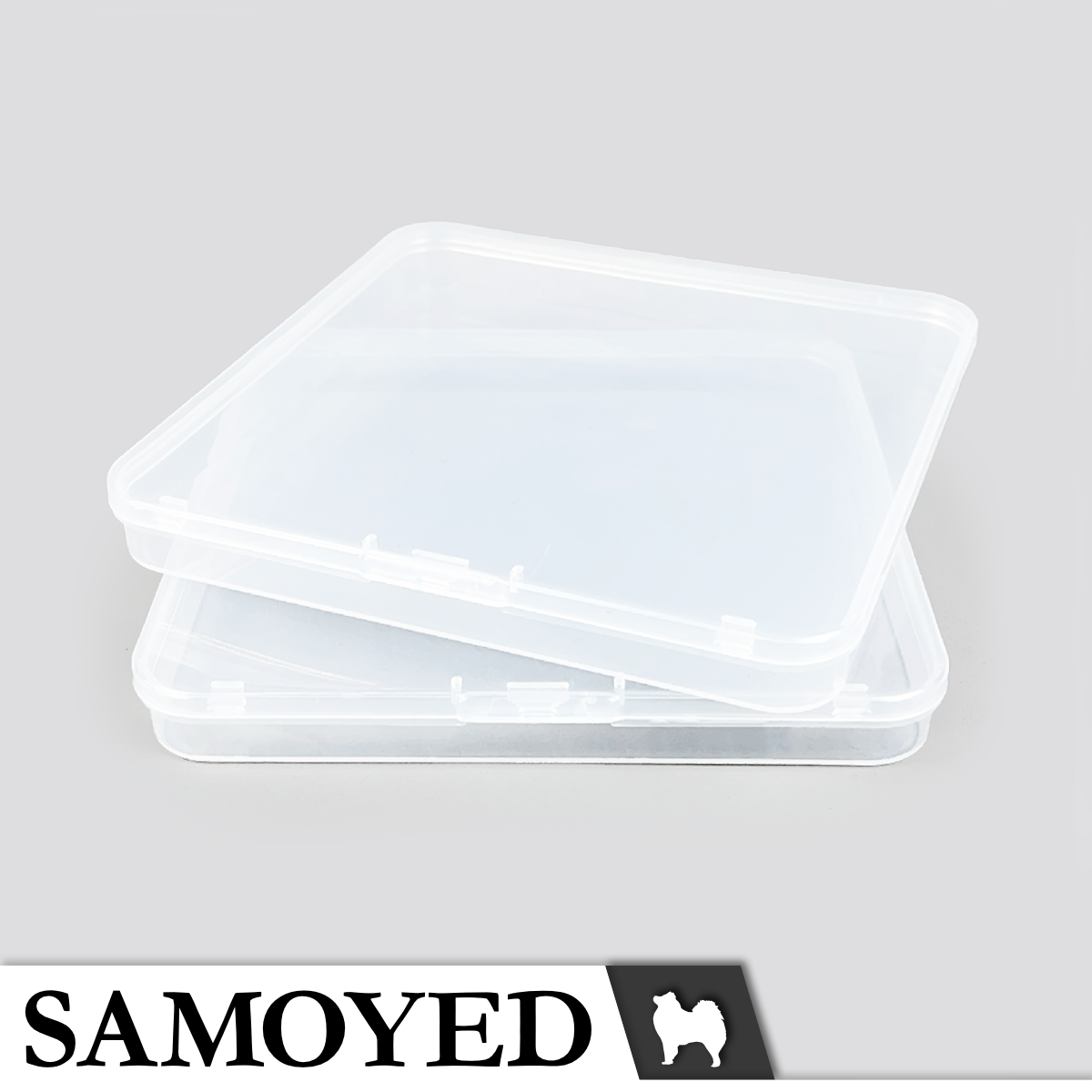 Plastic Box Samoyed SD 115 x 115 x 15 mm