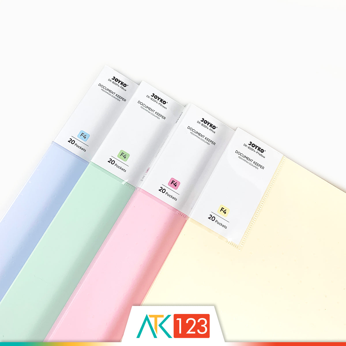 Document Keeper F4 20 Pockets Joyko DK-B20F4