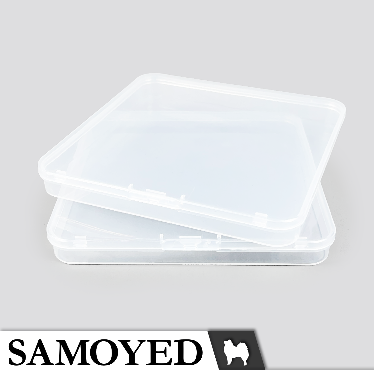 Plastic Box Samoyed SD 125 x 125 x 15 mm