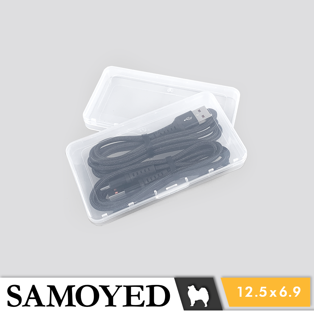 Plastic Box Samoyed SJ 125 x 69 x 14 mm