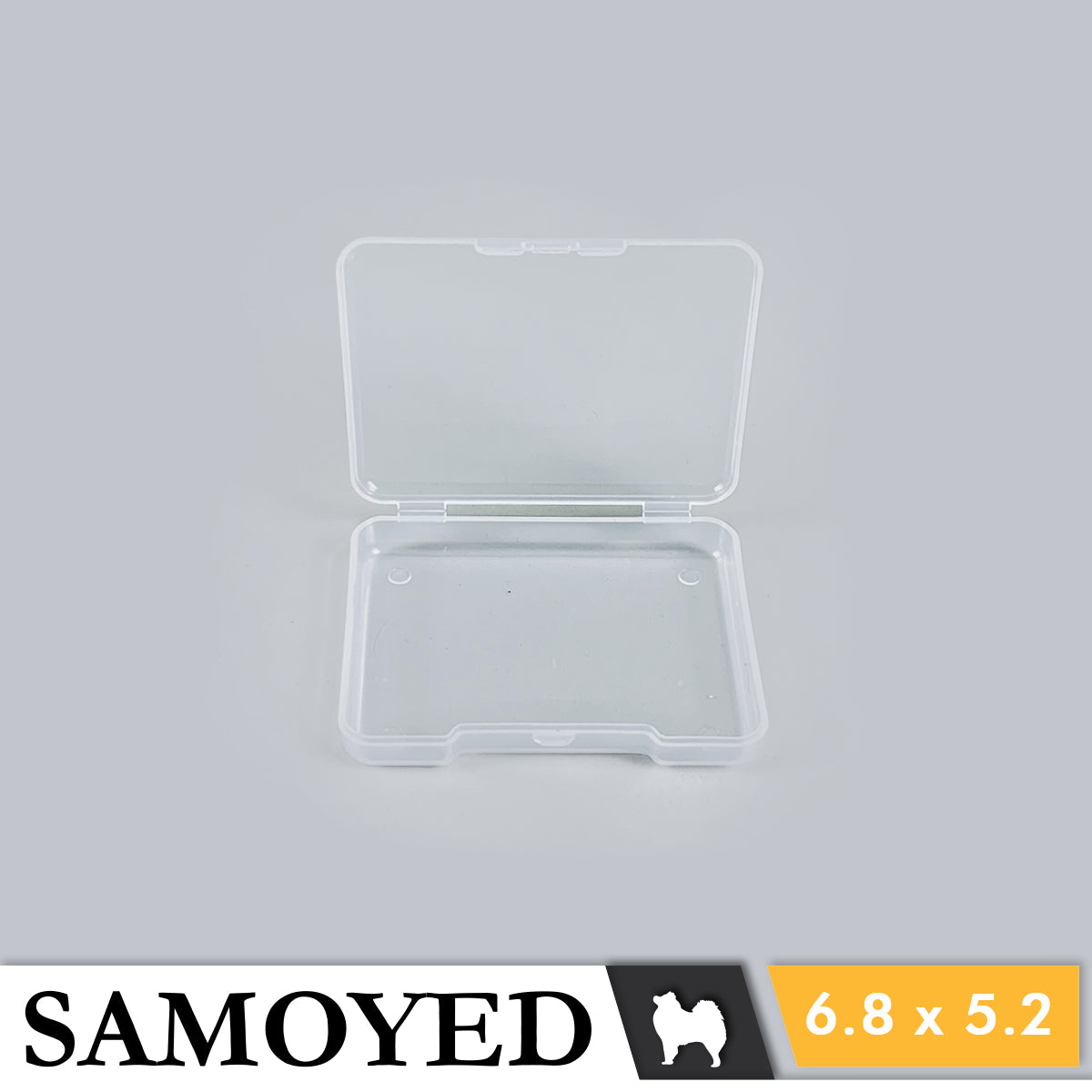 Plastic Box Samoyed SU 68 x 52 x 12 mm
