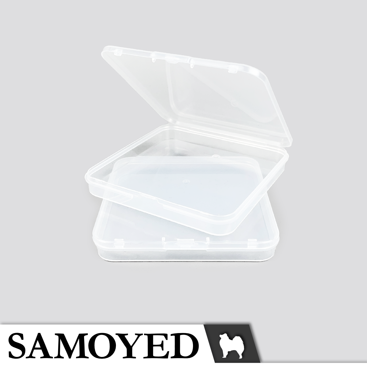Plastic Box Samoyed SD 105 x 105 x 15 mm