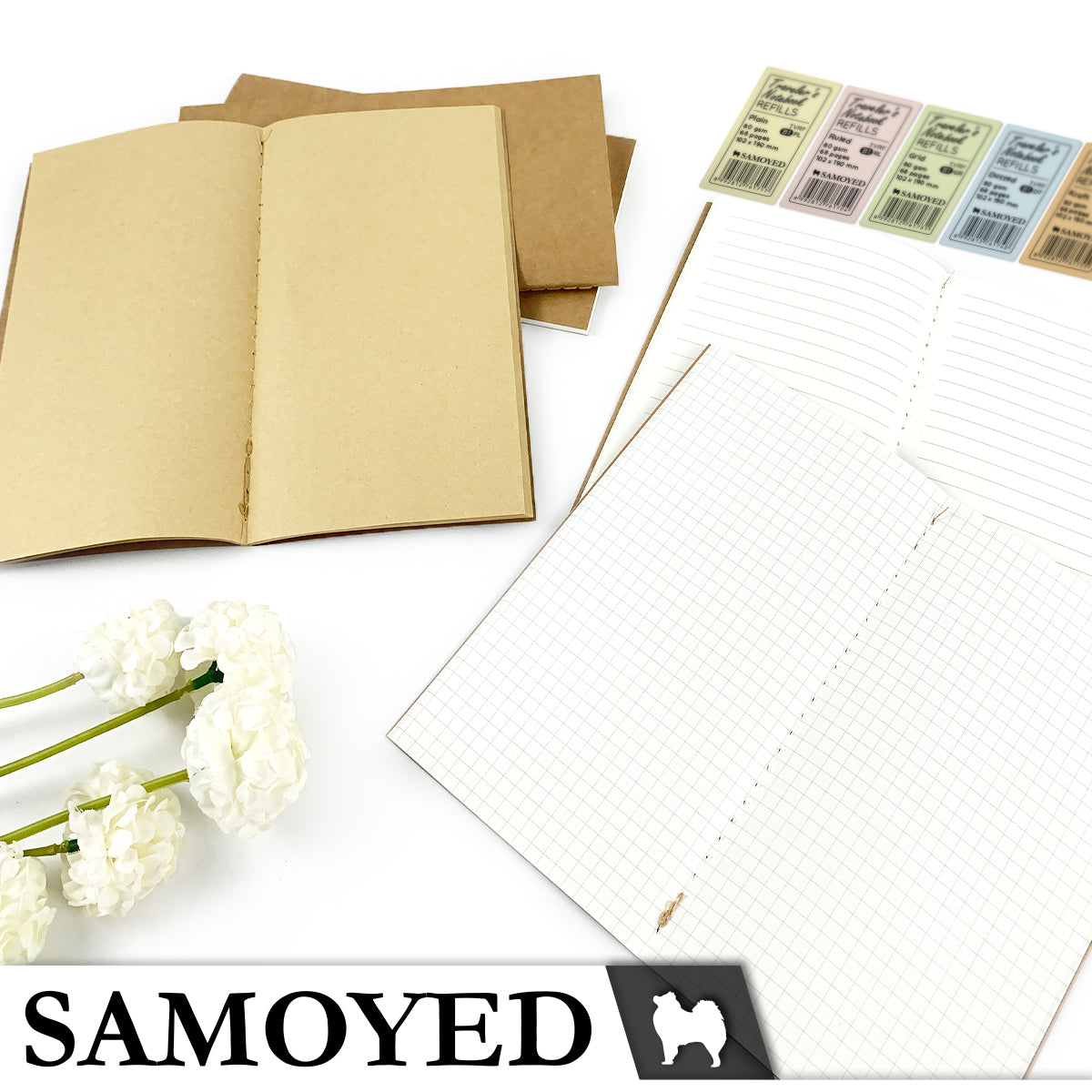 Traveler's Notebook Refills Samoyed TVRF-B1