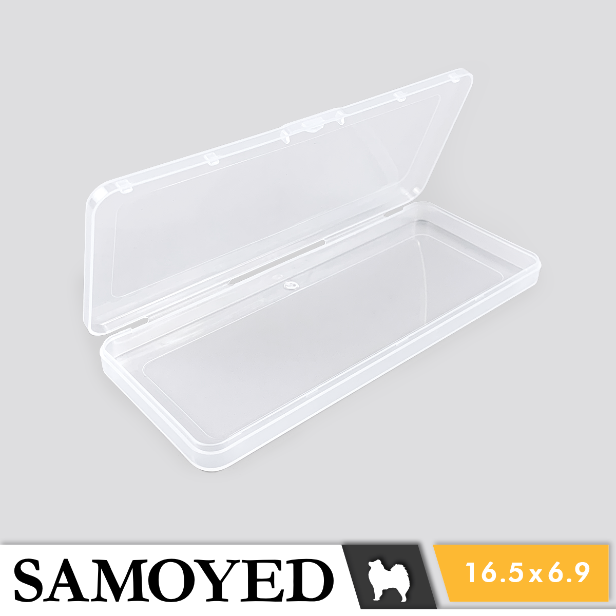 Plastic Box Samoyed SJ 165 x 69 x 14 mm