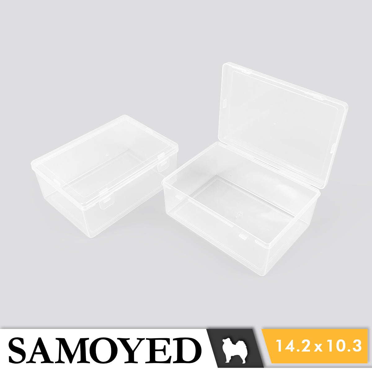 Plastic Box Samoyed SW 142 x 103 x 58 mm