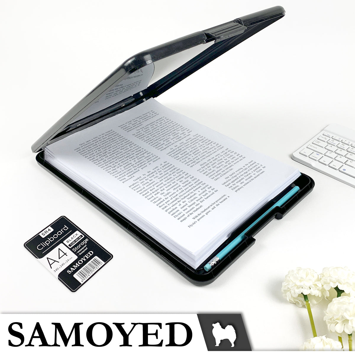 Clipboard Samoyed CLBD-SR4