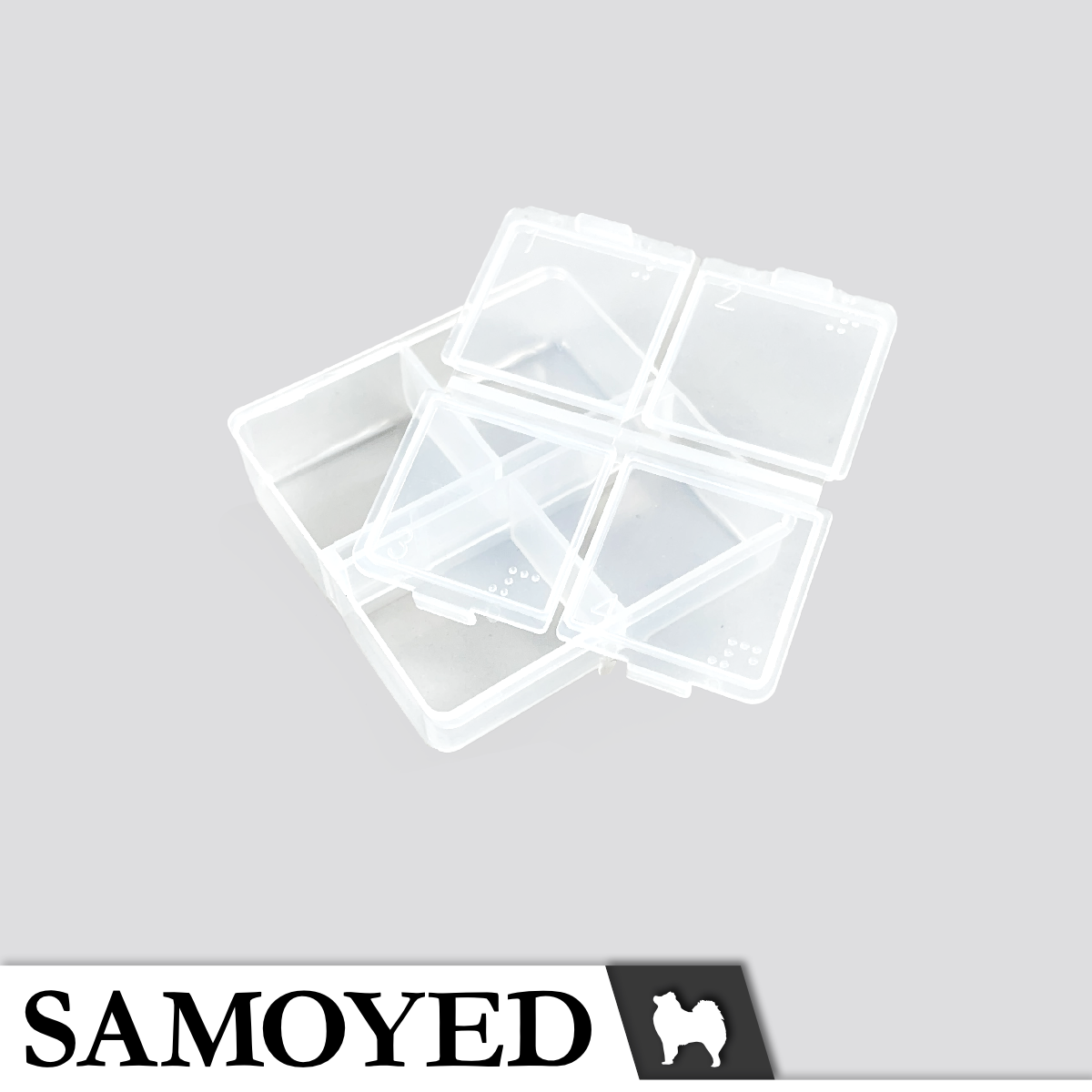 Plastic Box Samoyed LN4-55