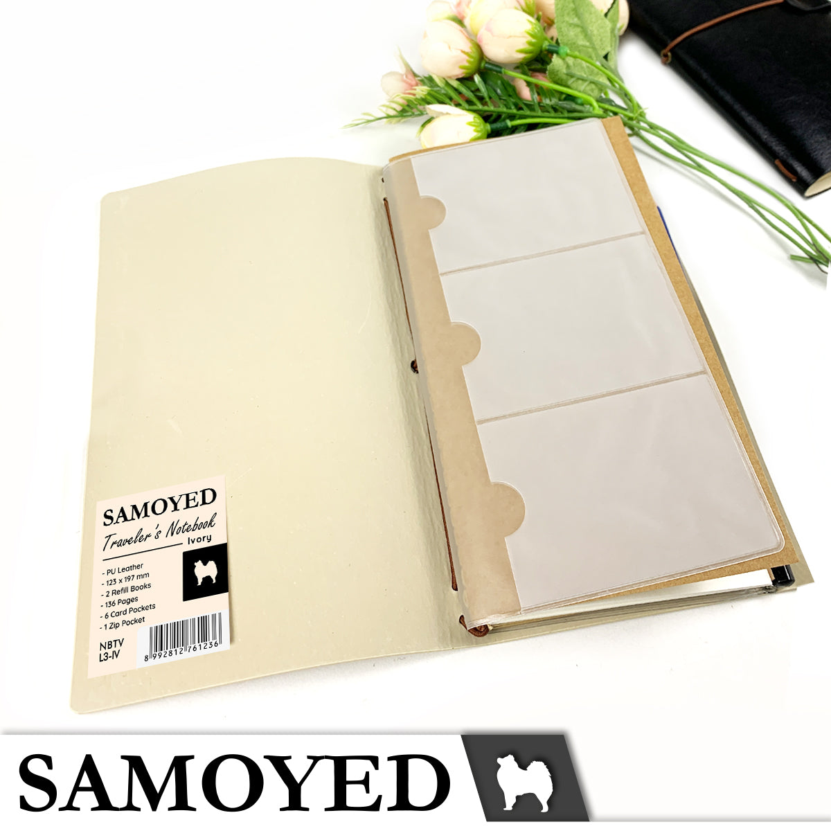 Traveler's Notebook Samoyed NBTV-L3