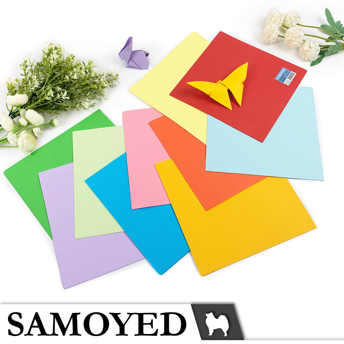 Origami Paper Samoyed ORP-R 20 x 20 cm 100 Sheets