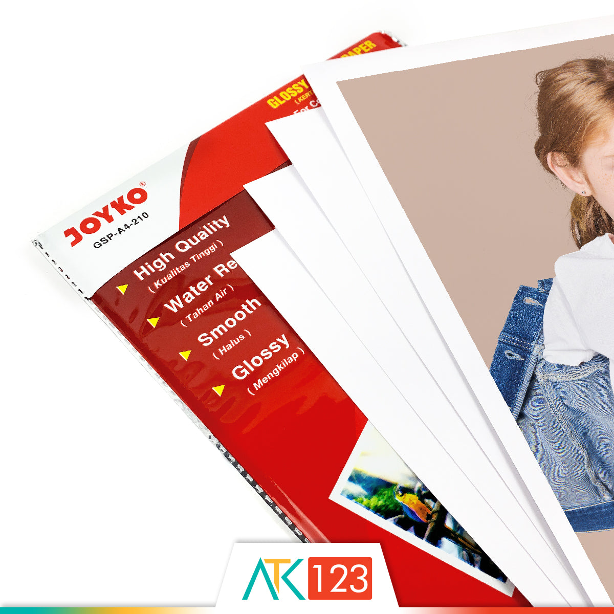 Photo Paper Glossy A4 210 gsm Joyko GSP-A4-210