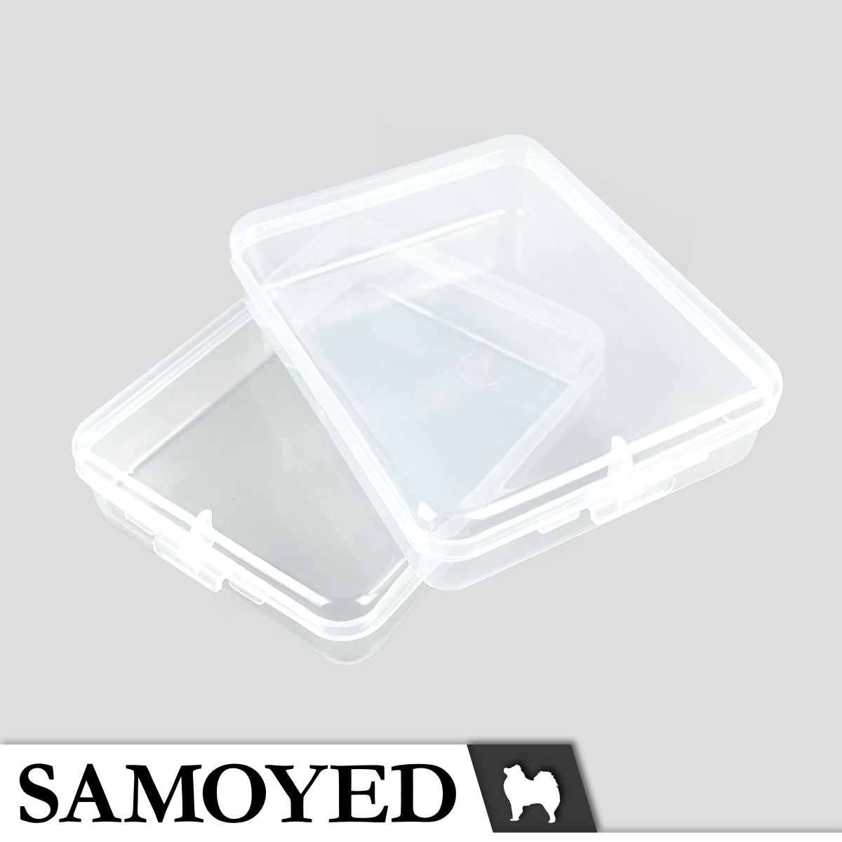 Plastic Box Samoyed SC 115 x 92 x 27 mm