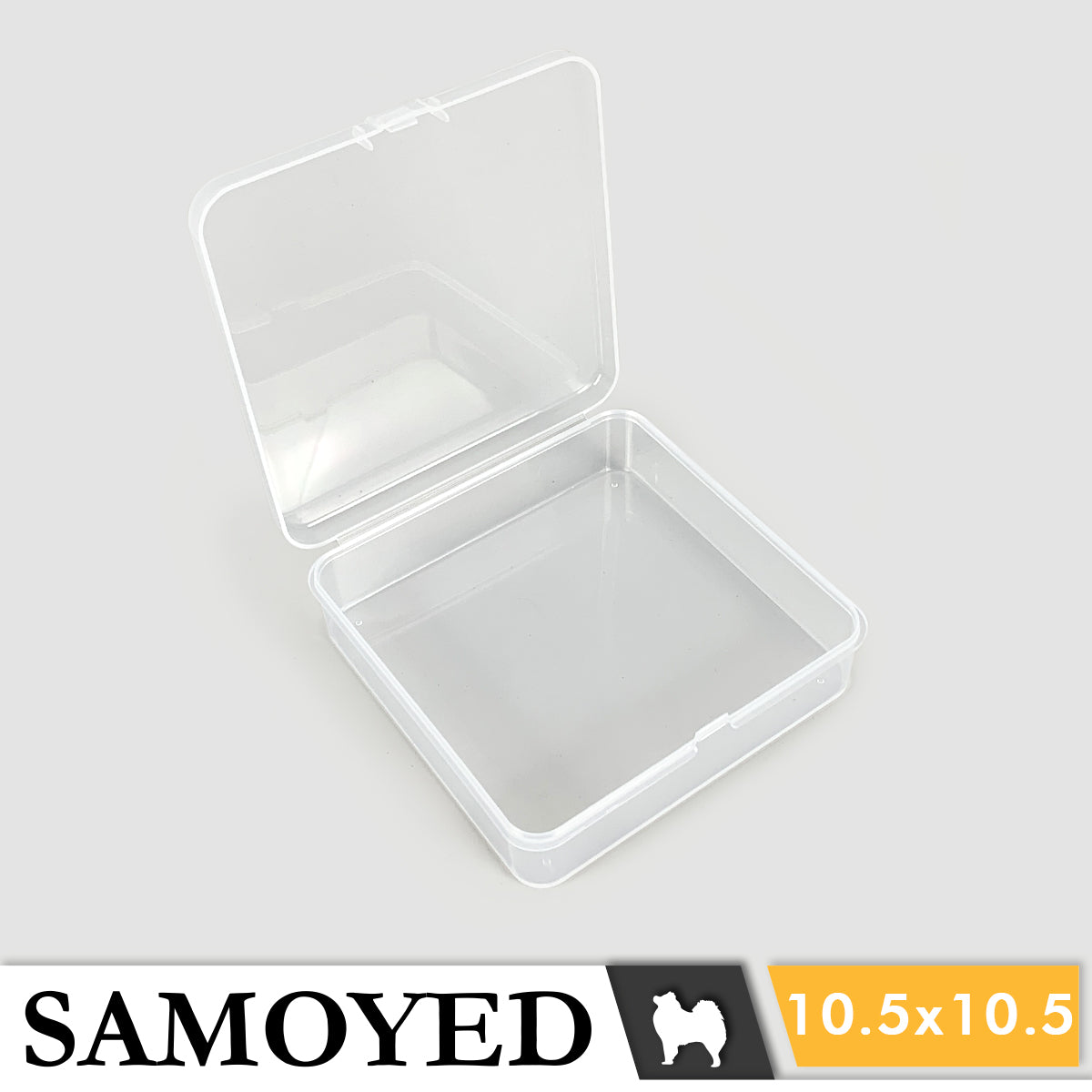 Plastic Box Samoyed SE 105 x 105 x 30 mm