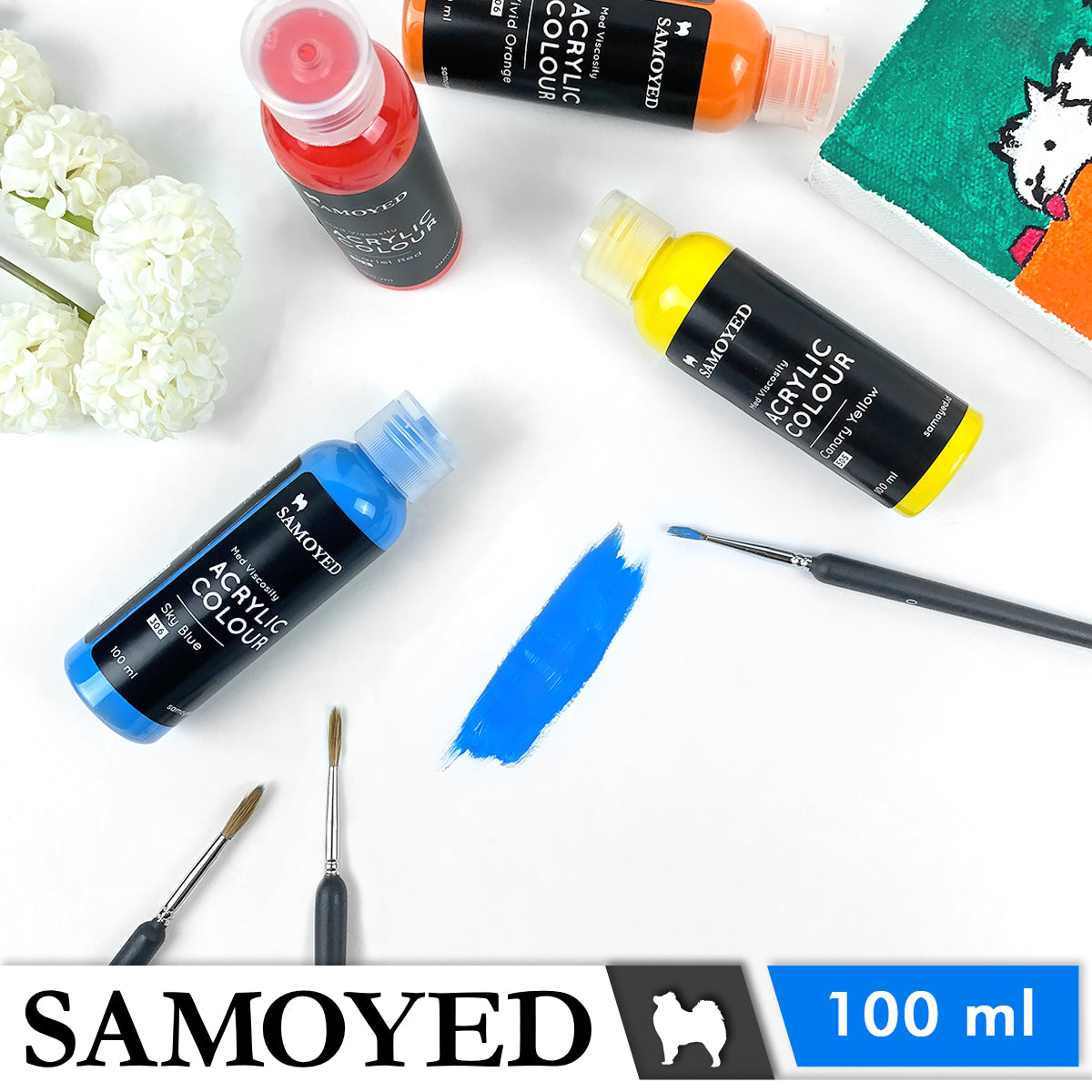 Acrylic Colour 100 ml Samoyed ACP-M