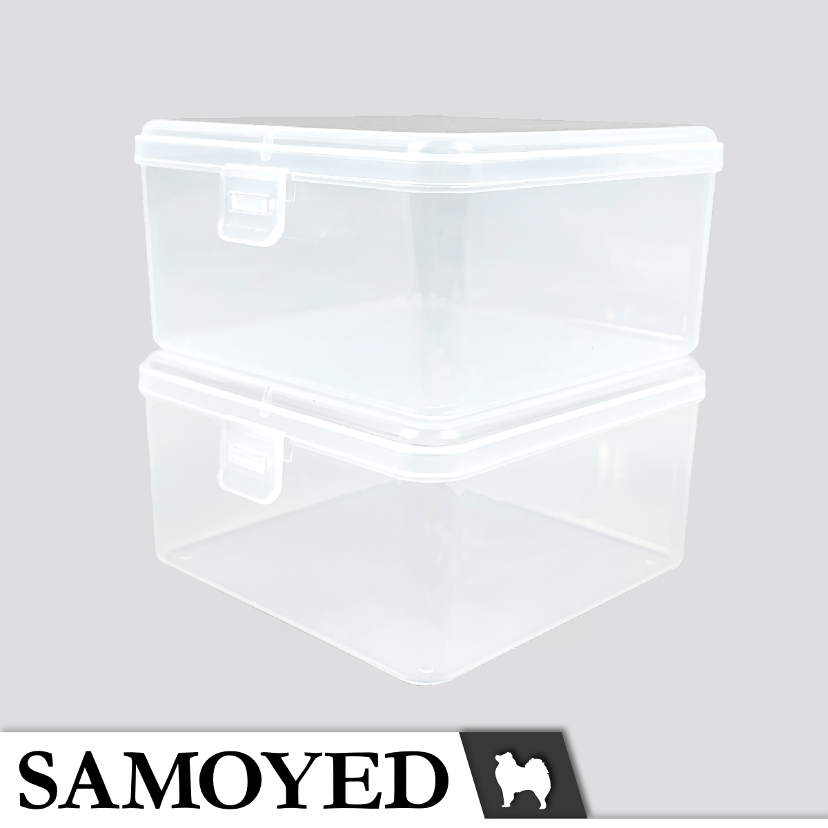 Plastic Box Samoyed SG 104 x 104 x 54 mm